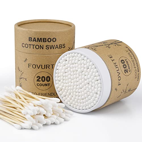 Organic Cotton Swabs - 400 count - Vedessi