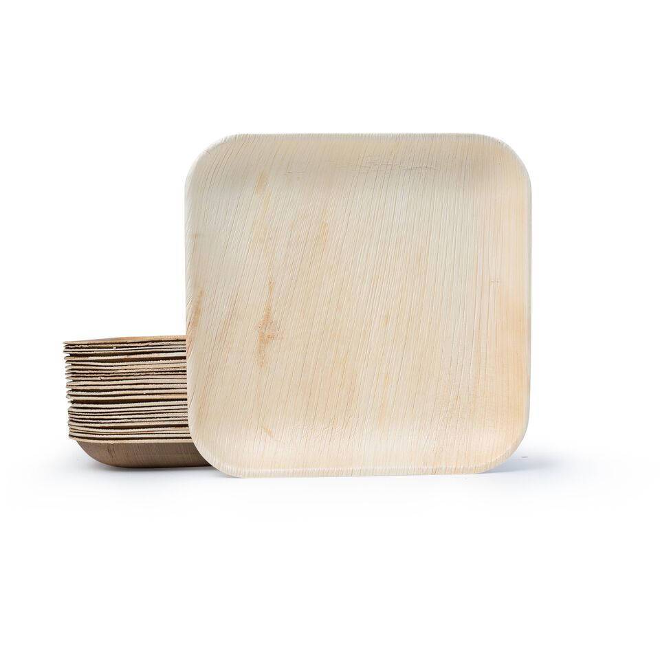 Palm Leaf Square - Plates Set - Vedessi
