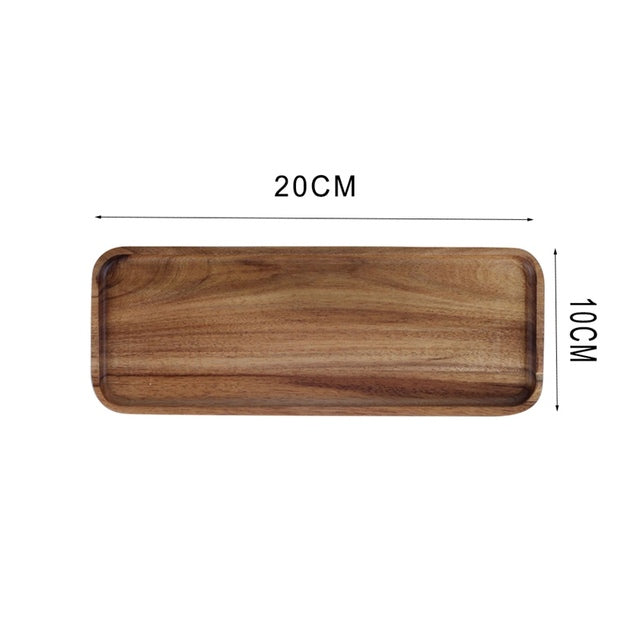 Rectangular Wooden Serving Tray - Vedessi