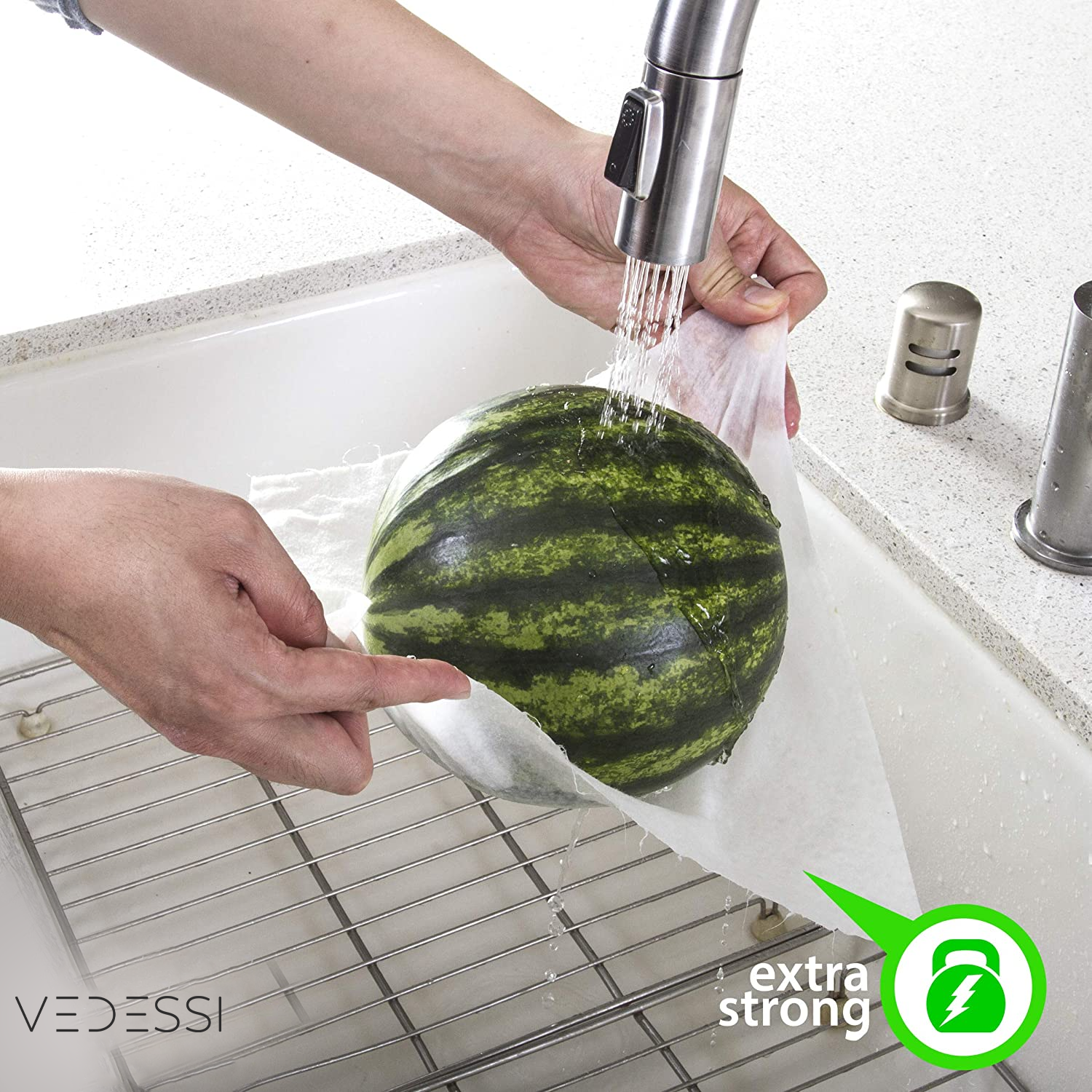 Bamboo Towels - Heavy Duty Eco Friendly - Vedessi