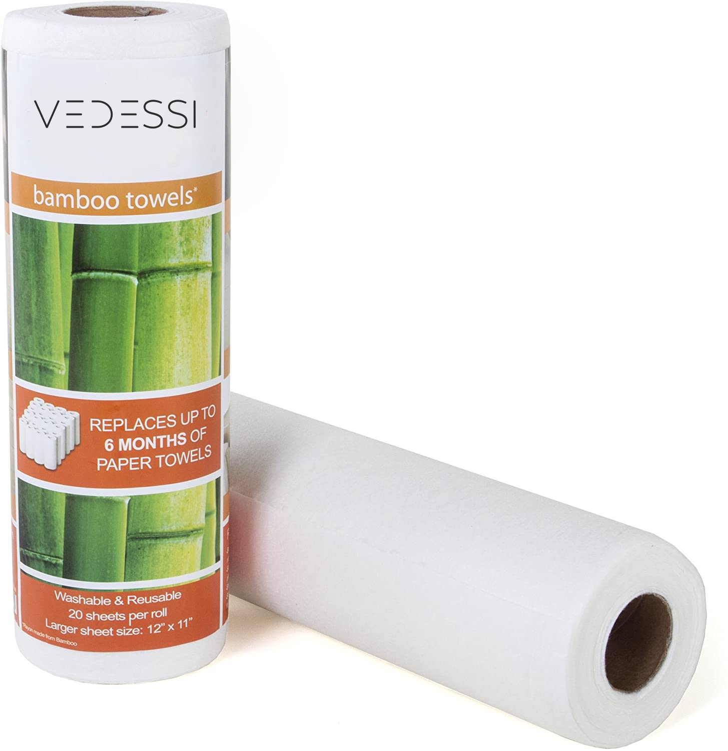 Bamboo Towels - Heavy Duty Eco Friendly - Vedessi