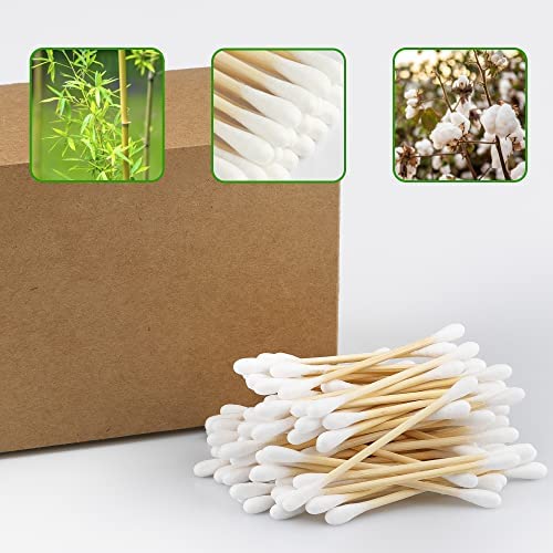 Organic Cotton Swabs 400 count