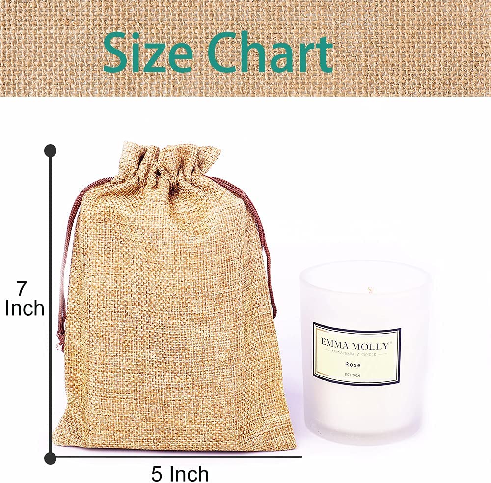 Drawstring Gift Bag Pouches Pack of 50 (5X7 inches) – Vedessi